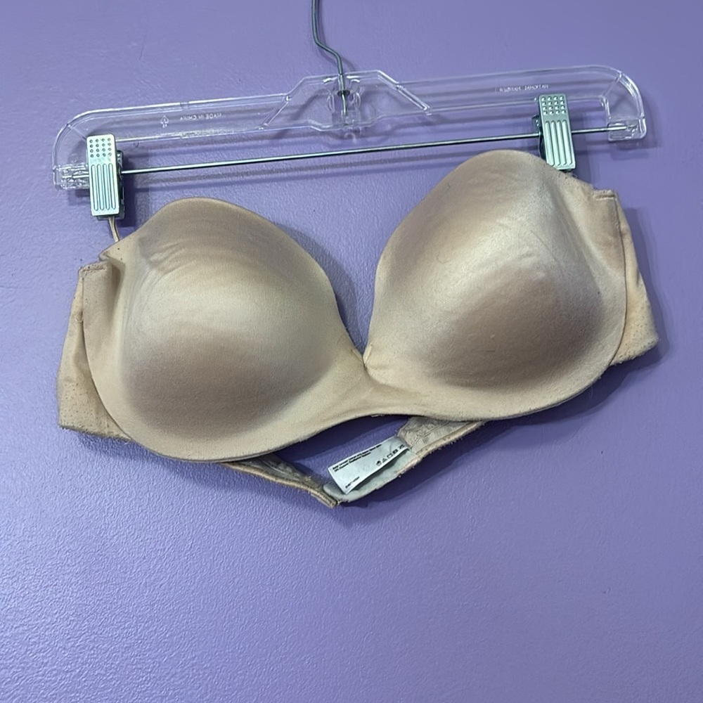 Strapless bra